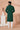 Georgette Fabric Sequins Embroidery Function Wear Readymade Dark Green Color Kurta Pyjama For Men
