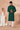 Georgette Fabric Sequins Embroidery Function Wear Readymade Dark Green Color Kurta Pyjama For Men
