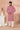 Reception Wear Attractive Georgette Fabric Sequins Embroidery Readymade Men Kurta Pyjama In Pink Color