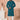 Sequins Embroidery Teal Georgette Graceful Readymade Men Kurta Pyjama For Festive Wear