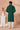 Georgette Fabric Dark Green Color Readymade Men Stylish Kurta Pyjama