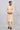 Embroidered Viscose Beige Men Readymade Bengali Style Kurta With Dhoti For Festive Wear