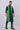 Teal Festive Wear Viscose Embroidered Readymade Kurta Pyjama For Men