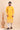 Yellow Viscose Silk Designer Embroidered Kurta Pajama