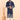 Navy Blue Viscose Silk Embroidered Festive Kurta Pyjama