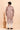 Men’s Light Brown Viscose Silk Readymade Kurta Pyjama