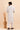 Premium Viscose Beige Digital Print Men Kurta Pant Set