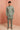 Designer Zardosi Work Linen Sea Green Men Kurta Pyjama With Stylish Jacket