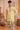 Mens Yellow Embroidered Art Silk Kurta Pajama