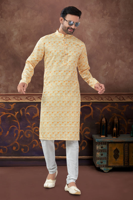 Jacquard Sophisticated Style Designer Kurta Pyjama