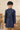 Jacquard Fabric Navy Blue Boys Readymade Kurta Pyjama For Sangeet Wear