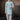 Jacquard Fabric Cyan Sangeet Wear Readymade Kurta Pyjama For Boys