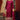 Velvet Embroidered Magenta Designer Straight Cut Suit