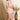 Peach Crepe Fabric Dress