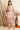 Peach Crepe Fabric Dress