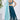 Sequins Work Teal Georgette Fabric Occasion Wear Lehenga Choli