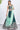 Excellent Chiffon Fabric Green Color Lehenga Choli With Sequins Work