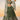 Chiffon Fabric Occasion Wear Sequins Work Lehenga In Green With Blouse
