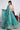 Organza Sangeet Wear Lehenga Choli In Sea Green With Printed Work