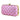 Purple Color Fancy Fabric Sober Party Style Clutch Purses