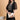 Tempting Georgette Fabric Black Color Readymade Kurti