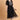 Tempting Georgette Fabric Black Color Readymade Kurti