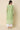 Georgette Fabric Readymade Kurti In Sea Green Color