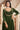Elegant Mehendi Green Georgette Sangeet Wear Readymade Anarkali Suit
