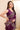 Wine Color Embroidered Work Pleasant Festive Wear Art Silk Saree