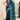 Embroidered Work Soothing Festive Wear Art Silk Saree In Teal Color