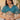 Teal Color Fashionable Readymade Crop Top With Lehenga In Art Silk Fabric