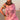 Pink Color Linen Fabric Glamorous Look Floral Printed Saree