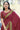 Dazzling Printed Maroon Color Casual Saree In Crepe Silk Fabric