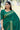 Entrancing Crepe Silk Fabric Casual Printed Saree In Green Color