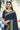 Engaging Navy Blue Color Crepe Silk Fabric Casual Printed Saree