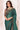 Georgette Fabric Green Color Riveting Saree With Border Work