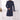 Mens Traditional Thread Work Navy Blue Fancy Silk Ethnic Indo Western Sherwani Set With Aligadhi Pant