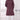 Mens Trendy Thread Embroidered Rich Wine Silk Indo Western Set With Aligadhi Pant