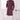 Mens Trendy Thread Embroidered Rich Wine Silk Indo Western Set With Aligadhi Pant