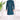 Mens Exclusive Thread Work Rich Teal Fancy Silk Designer Wedding Indo Western Sherwani