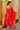 Fancy Red Floor Length Readymade Anarkali Kurta Set For Girls
