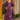Rayon Purple Printed Readymade Anarkali Dress