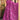 Magenta Traditional Bandhani Print Flared Anarkali Kurta With Palazzo