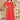 Gorgeous Red Color Georgette Fabric Printed Function Wear Readymade Kids Gown