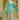 Cyan Printed Readymade Suit