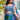 Exclusive Blue Silk Printed Bliss Drape Saree