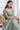 Creative Border Work On Sea Green Color Art Silk Fabric Saree