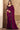 Blazing Burgundy Color Border Work Party Style Art Silk Saree