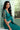 Creative Border Work On Saree In Green Color Georgette Fabric