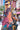 Tempting Crepe Fabric Multi Color Casual Saree With Printed Work